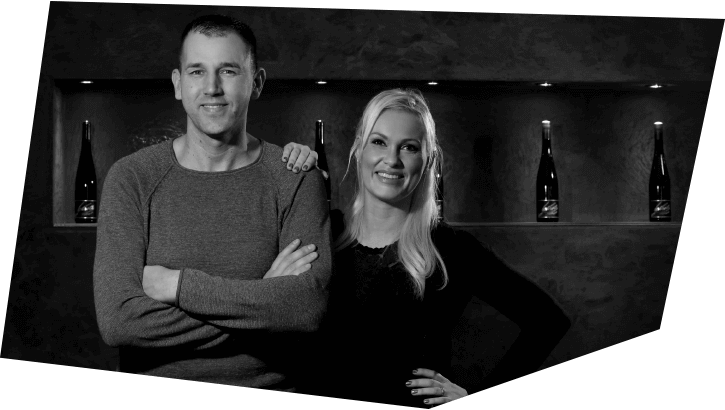 Das Team des Weingut, Michael Schroth und Jenny Schroth-Weimann